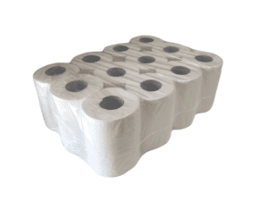 Ręcznik biały MINI celuloza 12 rolek-image